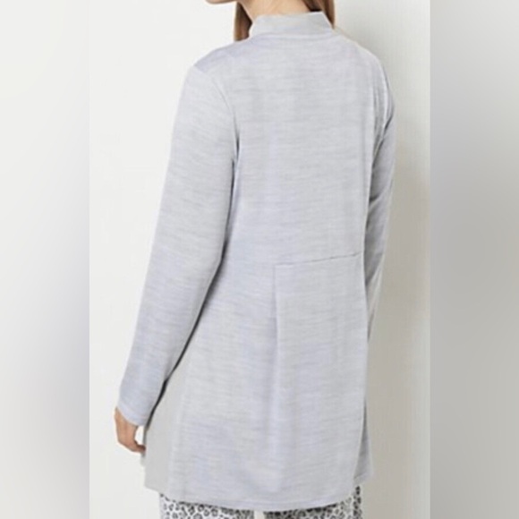 MUK LUKS Women's Cloud Knit Love to Layer Long Sleeve Open Front Cardigan 1X - Picture 2 of 15